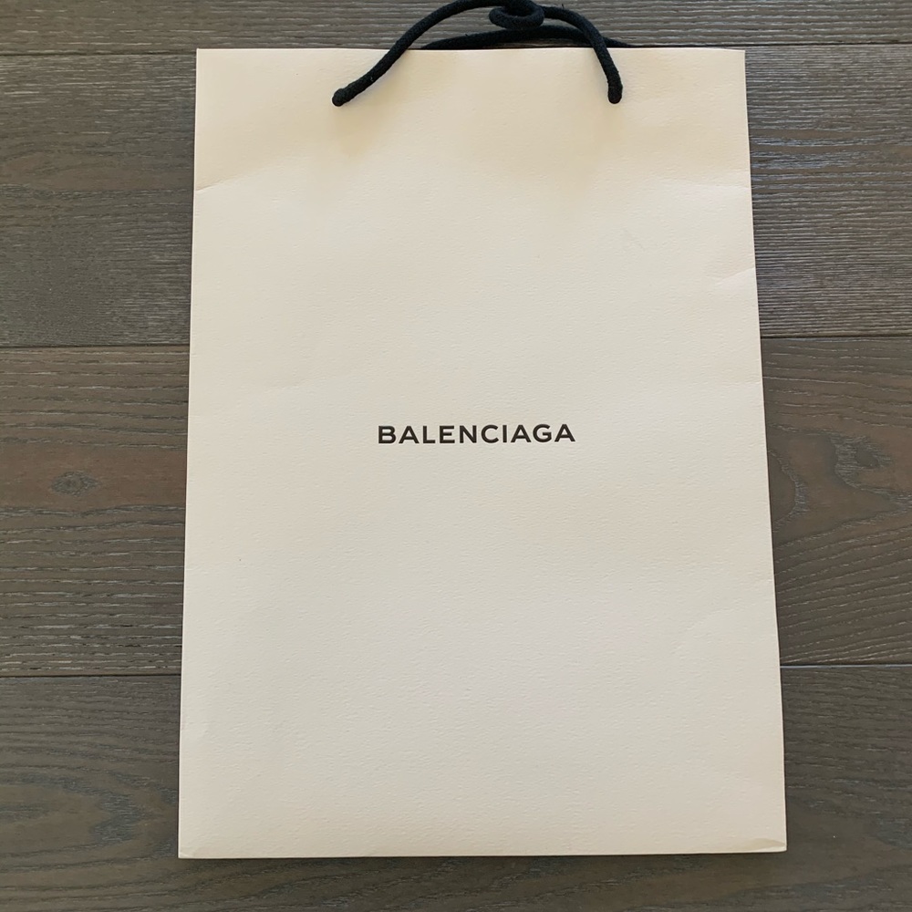 Balenciaga shopping bag